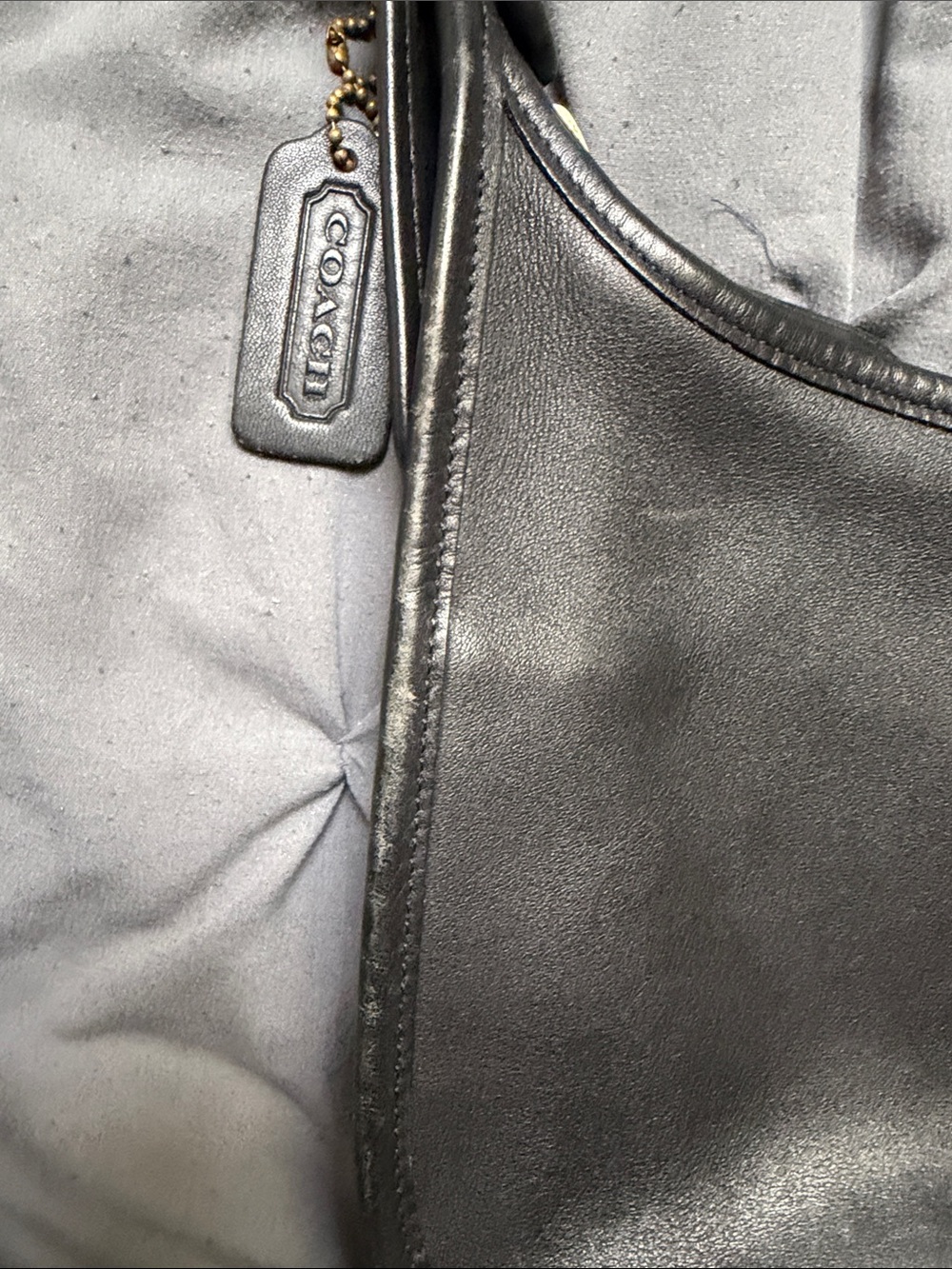 Coach Black Leather Adjustable Strap Crossbody - Picture 7 of 12